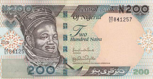 200 Naira p.29h-2 2009